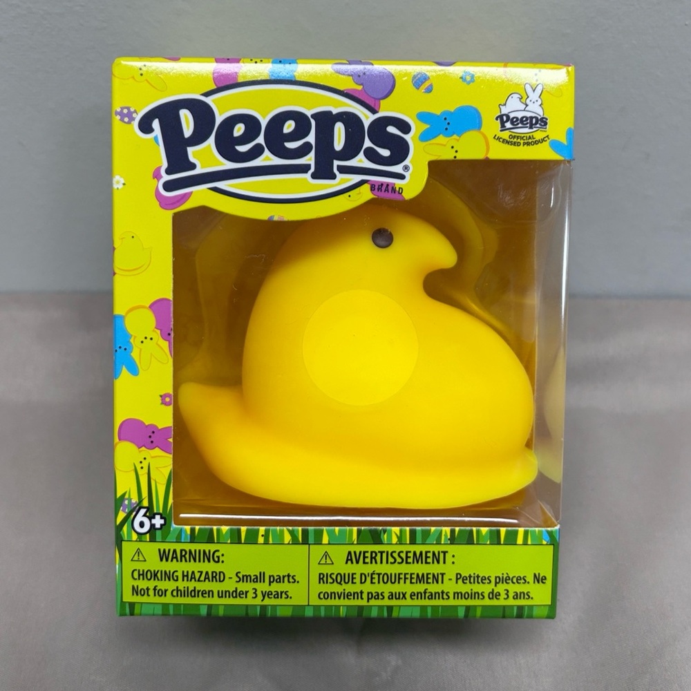 Authentic YELLOW PEEPS Chick Squishy Toy Stress Squeeze Sensory NEW